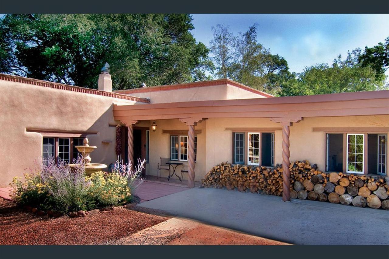 Garcia Street Adobe Villa Santa Fe Exteriör bild