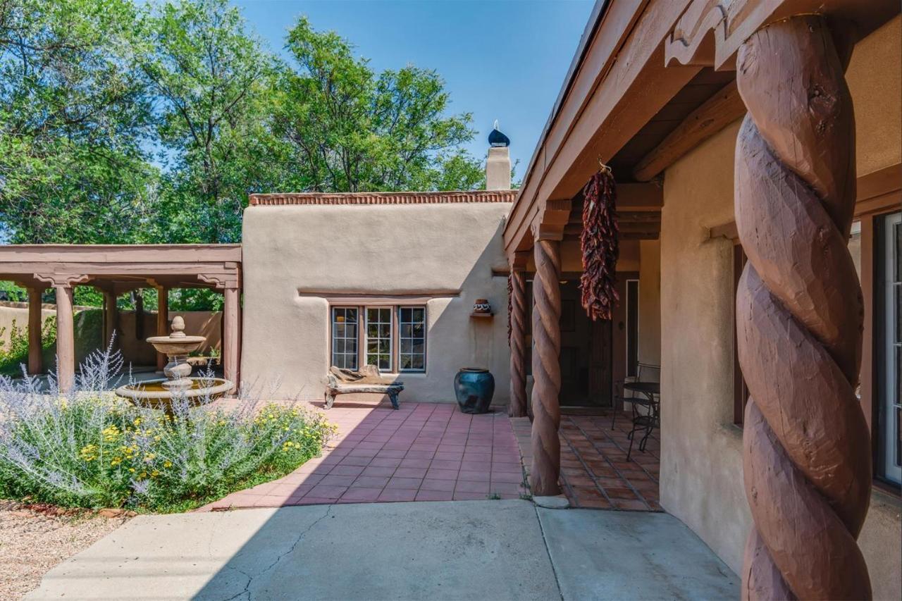 Garcia Street Adobe Villa Santa Fe Exteriör bild